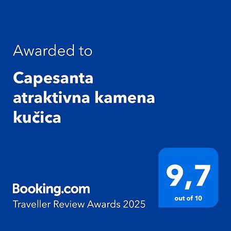 Capesanta Atraktivna Kamena Kucica Lukoran Exterior foto